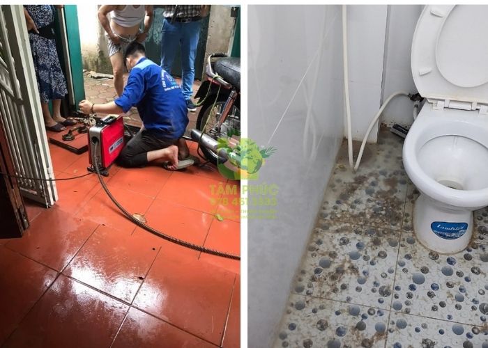 thông cống nghẹt tại Phước Hậu