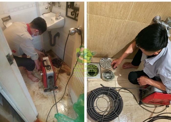 thông cống nghẹt tại Phước Hậu