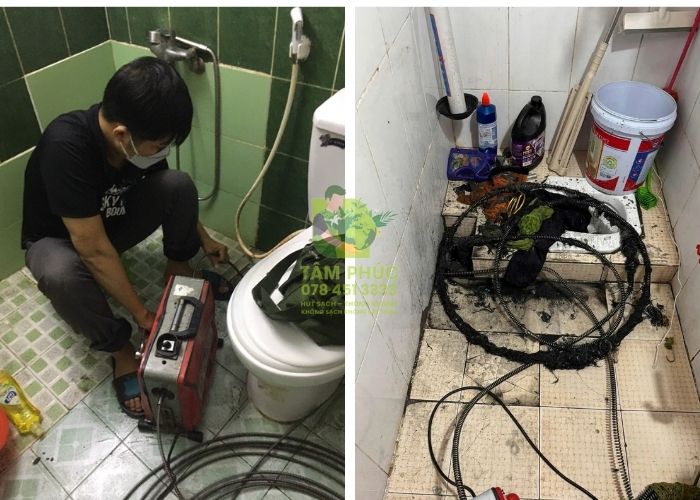 Thông cống nghẹt tại Quới Thiện