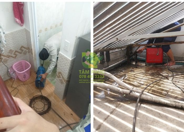 Thông cống nghẹt tại Tân Ngãi