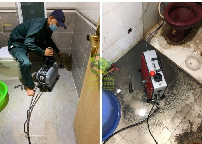 Thông cống nghẹt tại Tân Ngãi