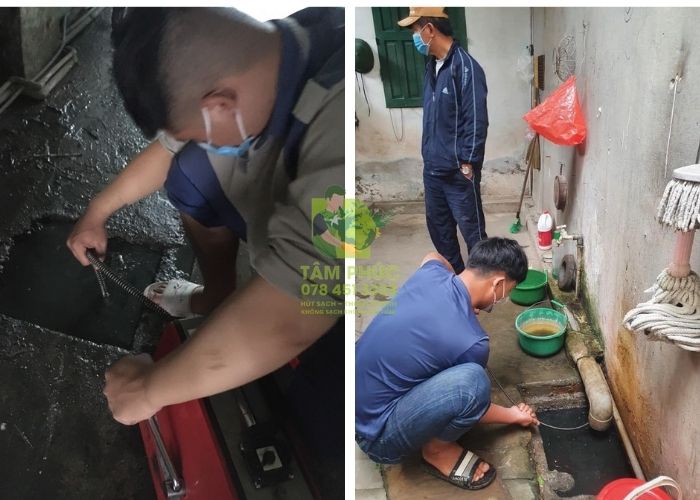 thông cống nghẹt tại Trung Thành