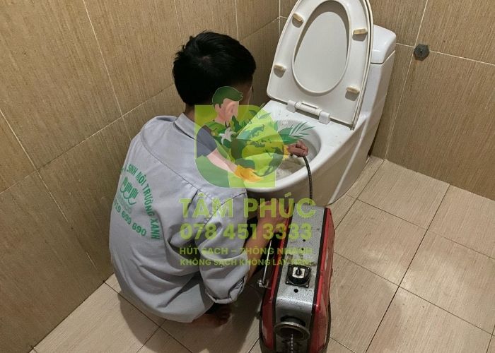 Thông tắc bồn cầu tại thị xã Chũ