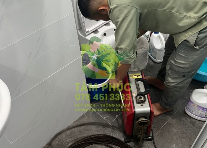 Thông tắc bồn cầu tại Lục Ngạn