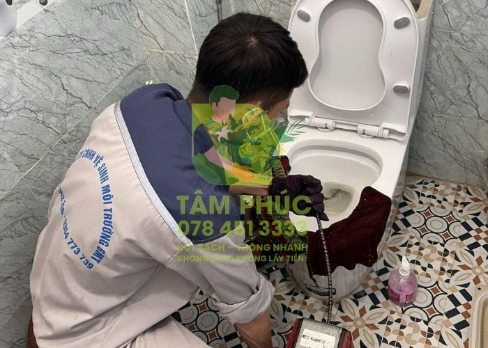 Thông tắc bồn cầu tại Sơn Động