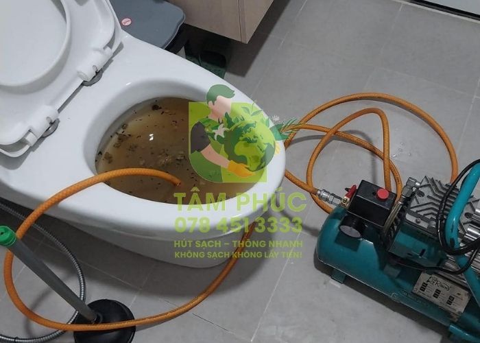 Thông tắc bồn cầu tại Tân Yên