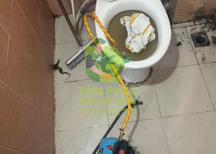 Thông tắc bồn cầu tại Tân Yên