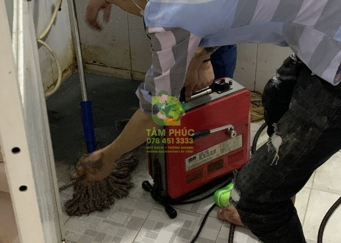 Thông tắc cống tại Đại Từ 