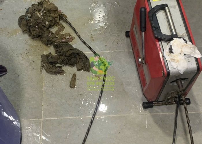 Thông tắc cống tại Đồng Hỷ
