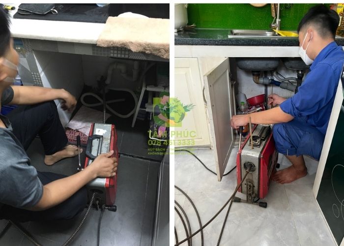 Thông tắc cống tại Hà Quảng 