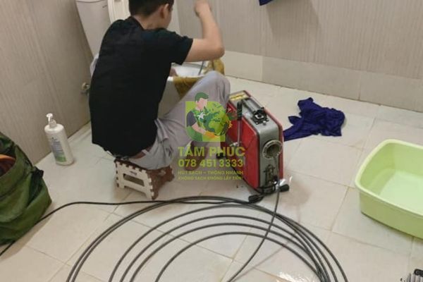 Thông bồn cầu nghẹt tại Bình Thủy