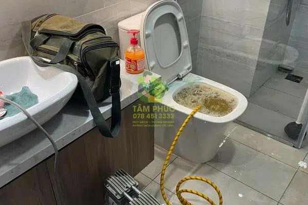 Thông bồn cầu nghẹt tại Đất Mũi