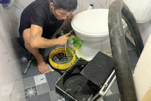 Thông bồn cầu nghẹt tại Ninh Kiều