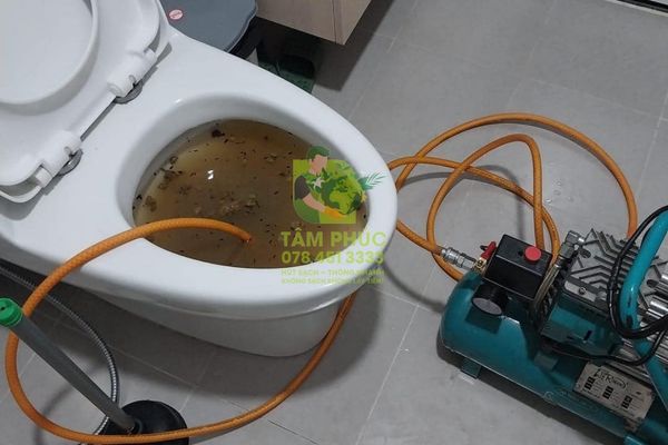 Thông bồn cầu nghẹt tại Thốt Nốt